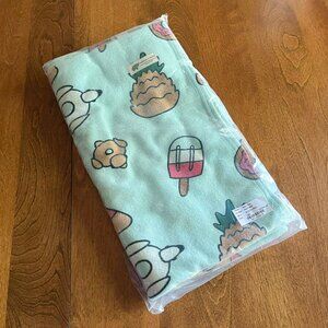 Monica + Andy organic terry beach towel NWT